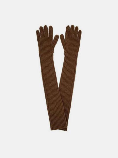 Dries Van Noten Brown Musk Gloves