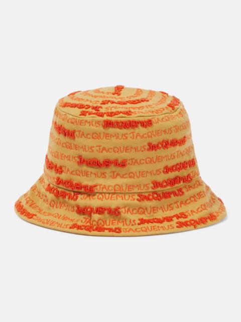 JACQUEMUS Le Bob Bordado bucket hat, mytheresa