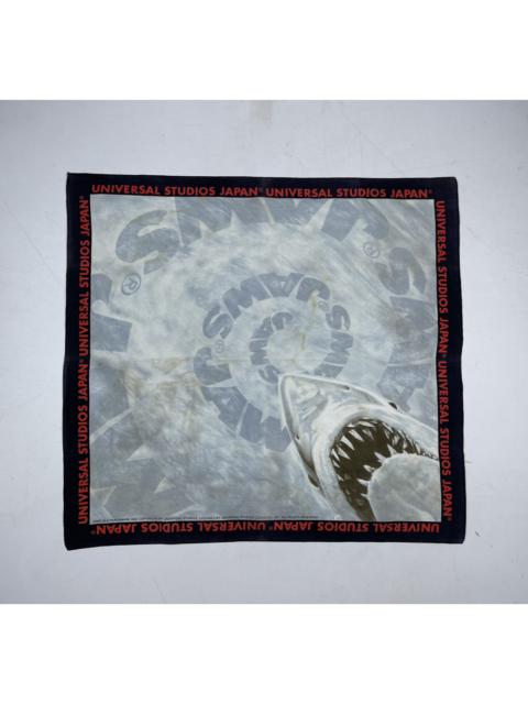 Other Designers Vintage - jaws bandana handkerchief neckerchief scarf