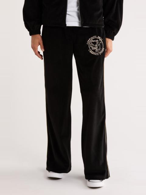 HONOR THE GIFT HONOR THE GIFT Piped Track Pants in Black at Nordstrom