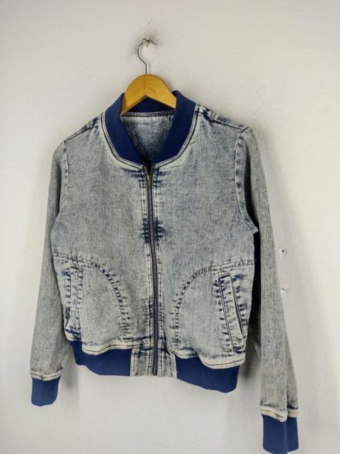 Other Designers Distressed Denim - As Know As Pinky Denim Jacket