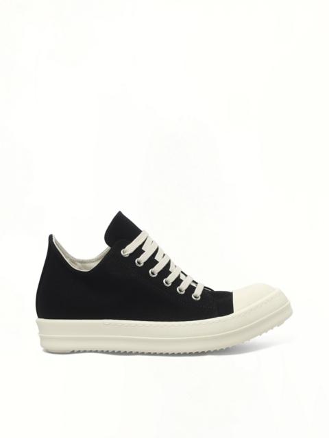 Rick Owens DRKSHDW Low Sneaks in Black/Milk/Milk