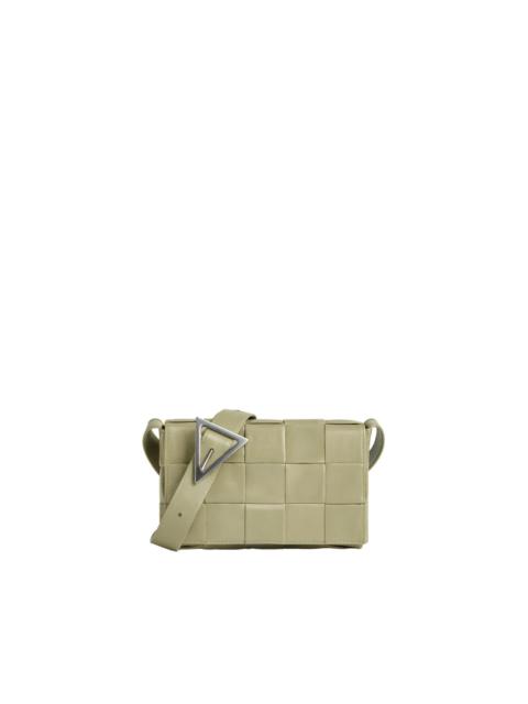 Bottega Veneta Bottega Veneta Cassette Small $2600 Travertine Leather Cross