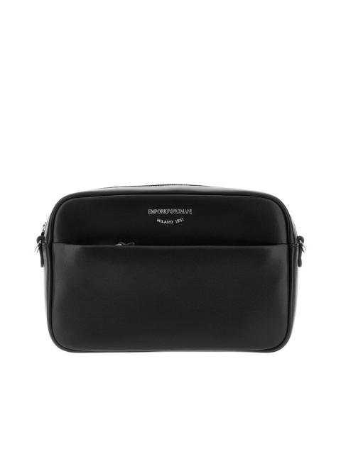 EMPORIO ARMANI Emporio Armani Leather Camera Bag Black Women
