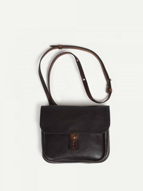 Bleu de Chauffe CARTOUCHE CARTRIDGE BAG  -  DARK BROWN