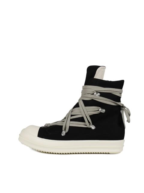 Rick Owens DRKSHDW MEGA LACE SNEAKS / BLK MILK MILK