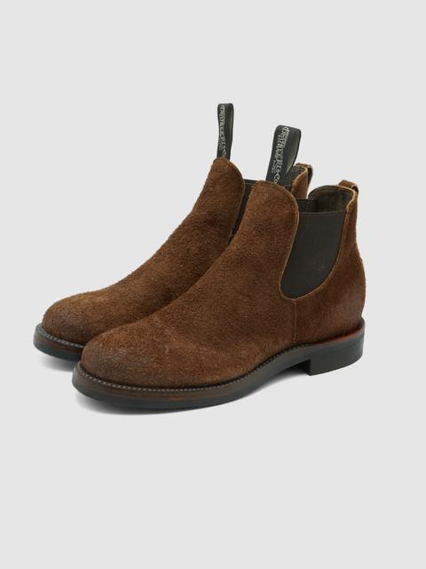 RRL by Ralph Lauren Double RL Congress Roughout Suede Chelsea Boots