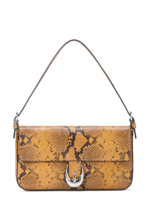 STAUD STAUD Harlow Leather Shoulder Bag in Snake at Nordstrom