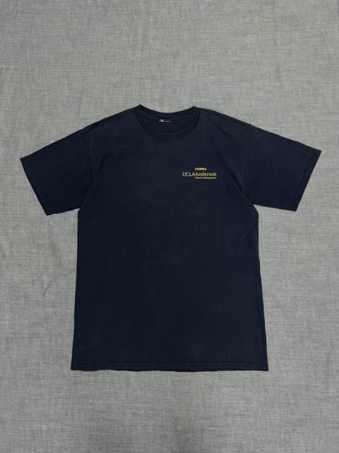 Other Designers UCLA Anderson College Vintage Blue Heavy Cotton T-Shirt