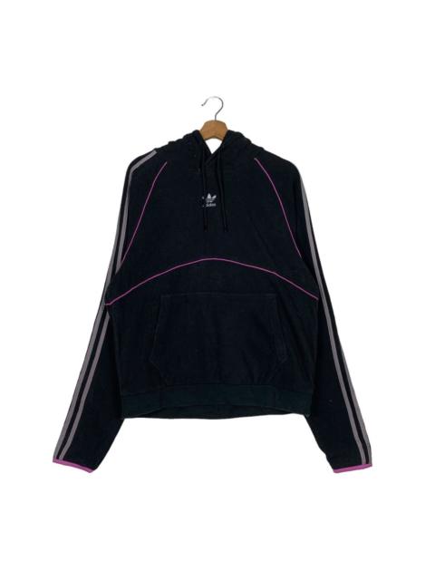 adidas ADIDAS Embroidery Center Logo Fleece Hoodies #0312-C14