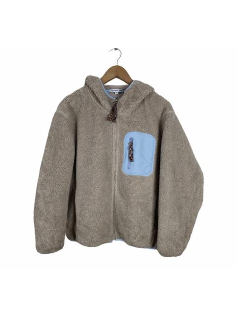 Other Designers ☀️JW ANDERSON By UNIQLO SHERPA HOODED ZIPPER JACKET