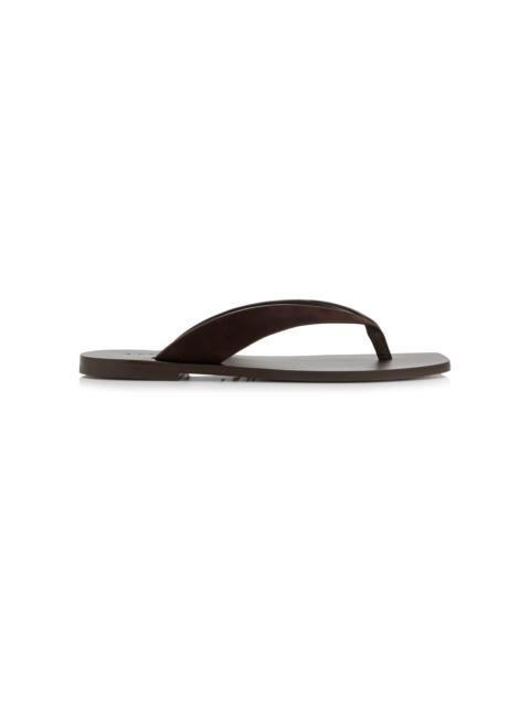 A.EMERY Kinto Suede Sandals brown