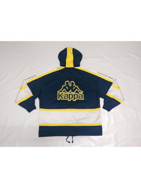 Other Designers 💥 Rare Vintage KAPPA AEROFLEX Big Logo Hooded Track Top