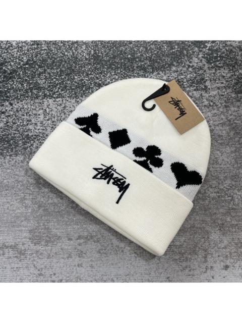 Stüssy STUSSY BEANIE HAT NATURAL CARD