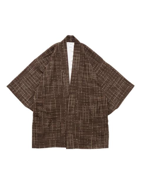 visvim KIMONO ROBE BLACK