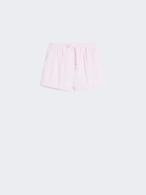 Sportmax Satin jogger shorts - pink