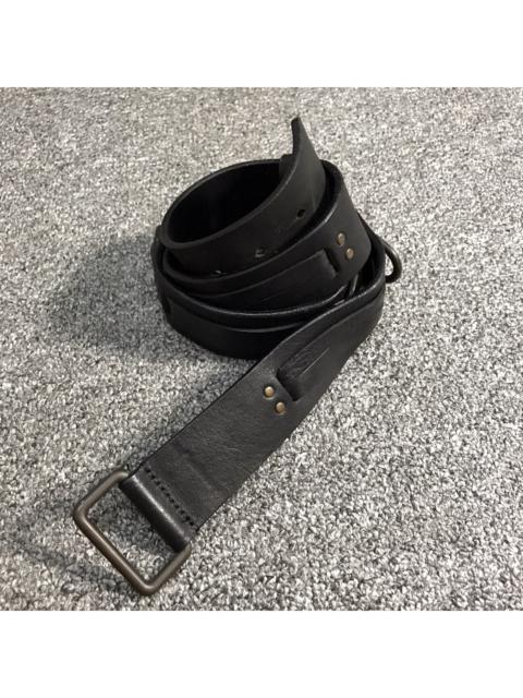 Ralph Lauren Ralph Lauren Genuine Leather Black Bondage Belt
