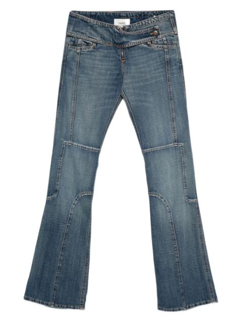 COPERNI panelled flared jeans