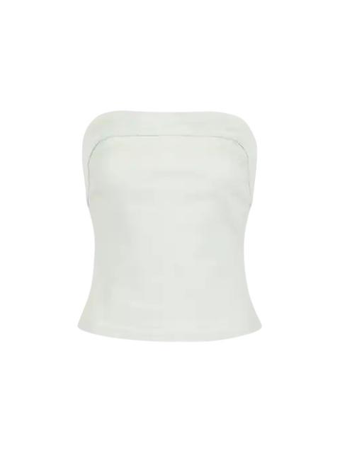 entire studios DENIM TUBE TOP BONE