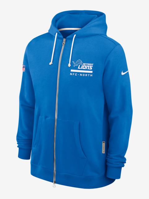 Nike Detroit Lions Utility Player Sideline Men's Nike Dri-FIT NFL Full-Zip Hoodie