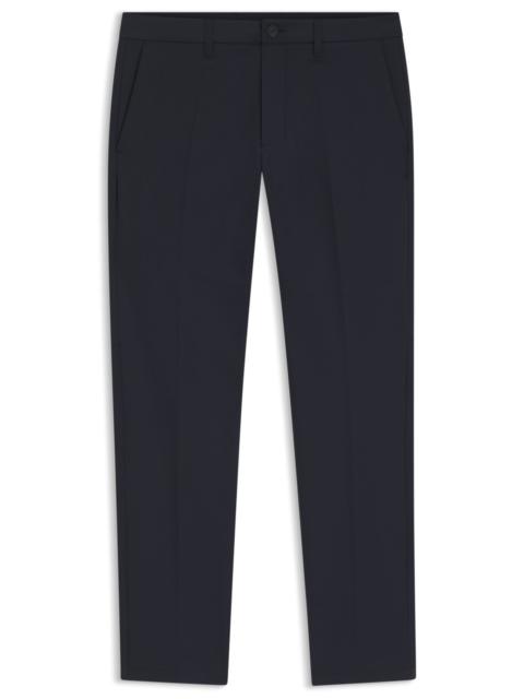 BOSS SLIM-FIT PANTS IN WATER-REPELLENT STRETCH FABRIC