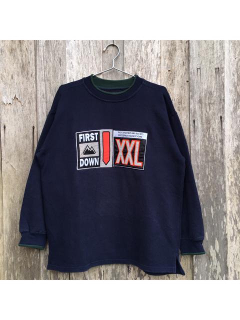Other Designers Vintage - First Down Crewneck Sweatshirt Big Logo