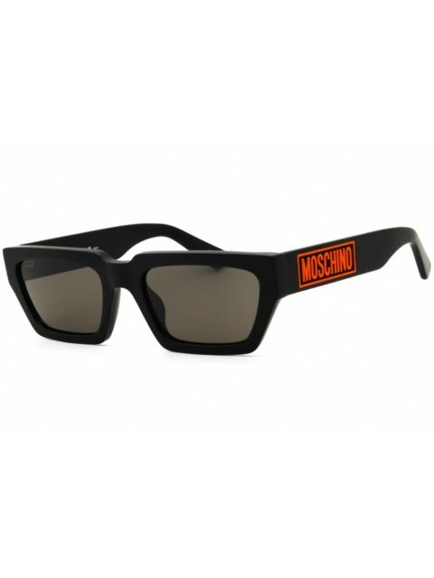 Moschino Moschino Men's Black Rectangular Sunglasses MOS166S
