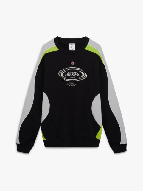 CASABLANCA Colourblock Long Sleeve Sweatshirt | Casablanca Paris