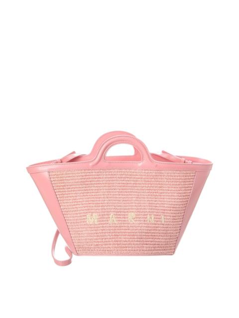 Marni Marni Tropicalia Small Leather Tote