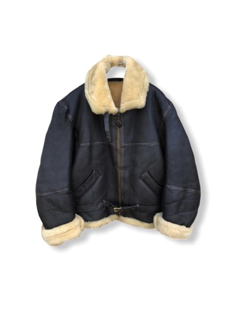 Other Designers Willis & Geiger - Vintage Willis&Geiger Sherpa Leather Jacket