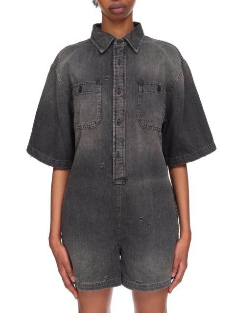 R13 Denim Jumpsuit