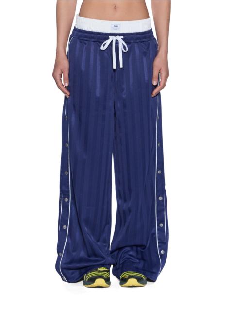 Ksubi STACKED ORIGIN TRAKPANT NAVY