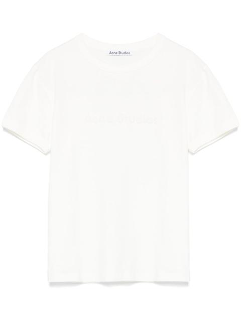 Acne Studios Women Logo Cotton T-Shirt