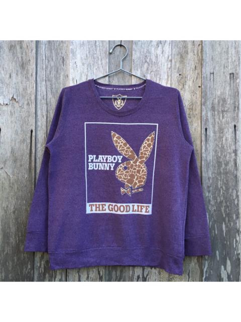 Other Designers Vintage - 🔥Vintage🔥Playboy Bunny Big Logo Crewneck Sweatshirt