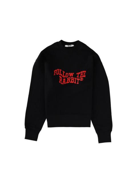 MSGM "follow The Rabbit" Sweatshirt