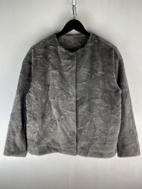 Other Designers Uniqlo Mink Fur Cropped Jacket