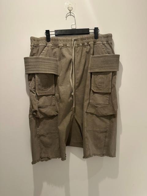 Rick Owens Rick Owens waxed double-ring shorts