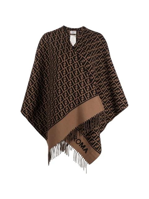 FENDI Fendi Brown Jackets - Capes & Ponchos Women