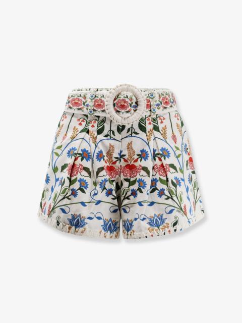 FARM RIO Farm Rio Fraga Multicolor Cotton Shorts