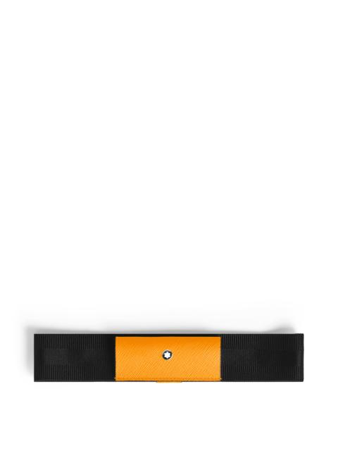 Montblanc 1-PEN LOOP WITH ELASTIC BAND IN SARTORIAL LEATHER