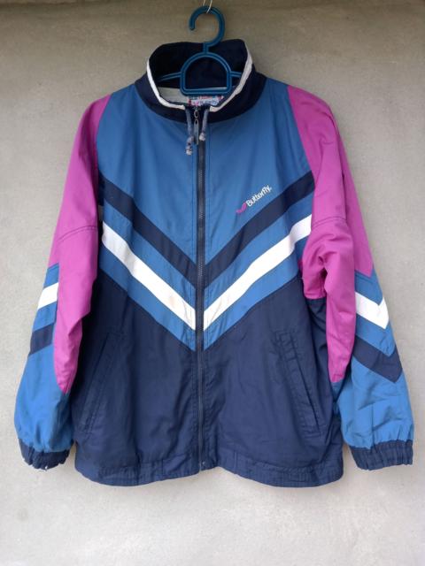 Other Designers Japanese Brand - Vintage 90's Butterfly Pro Fashion Zipper Jacket