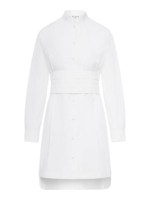 Alaïa Alaia Women Cotton Poplin Wallet Dress