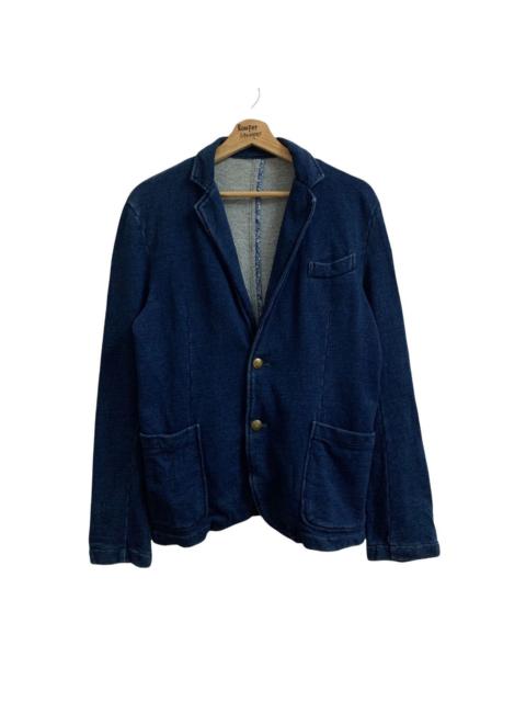Other Designers VANQUISH Indigo Two Button Jacket
