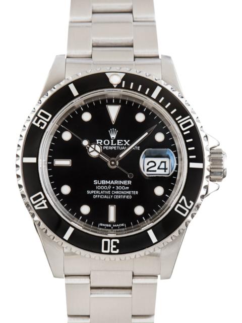 ROLEX Used Rolex Submariner Ref 16610