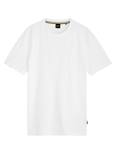 Boss Logo-appliquéd Cotton T-shirt