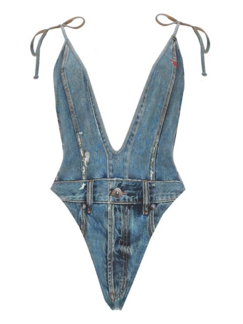 Diesel Diesel Women Costume Intero Effetto Denim