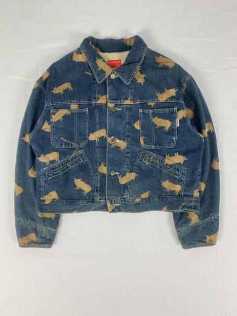 Japanese Brand - Drug’s Store Japan denim sherpa