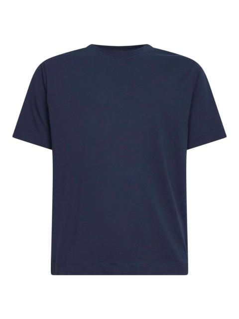 Dries Van Noten Dries Van Noten Men Navy Blue Jersey Regular-Fit Crewneck T-Shirt