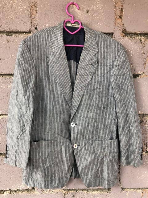 Other Designers Rare Vintage AQUASCUTUM LONDON Striped Coat Blazer