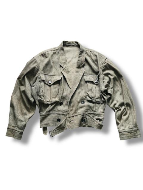 Vintage 1990s Jun Men Biker Jacket Japan